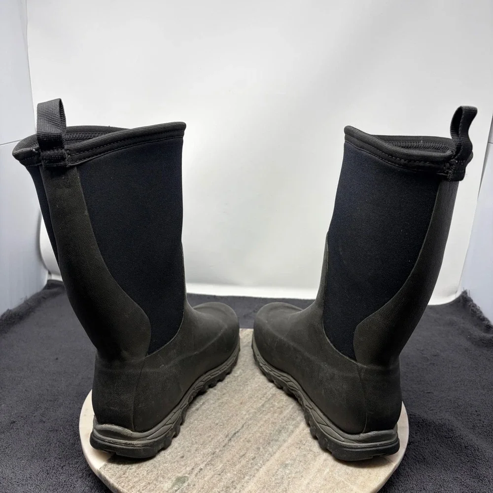 The Original Muck Boot Company Kids Black Waterproof Rain Mud Boots Size 6 US